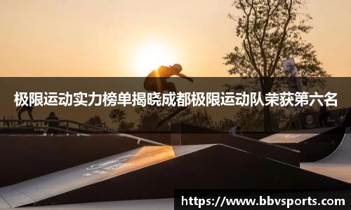 极限运动实力榜单揭晓成都极限运动队荣获第六名